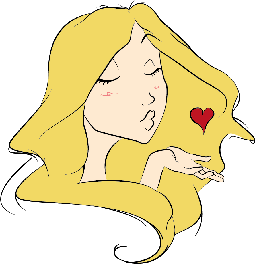 Kiss , Png Download Clipart (889x923), Png Download