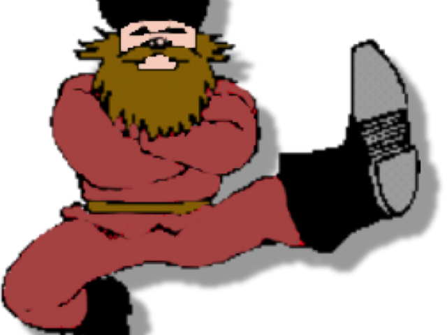 Folk Clipart Belarus - Russian Stereotype Men - Png Download (640x480), Png Download