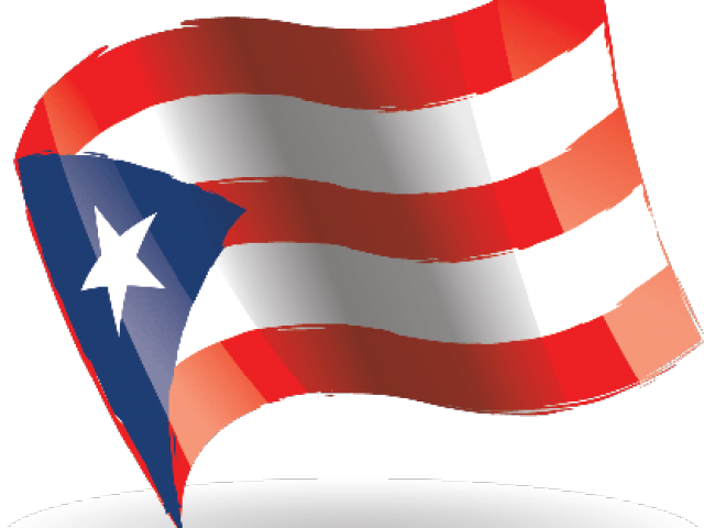 Puerto Rico Flag Clipart Png - Puerto Rico Flag Logo Transparent (640x480), Png Download