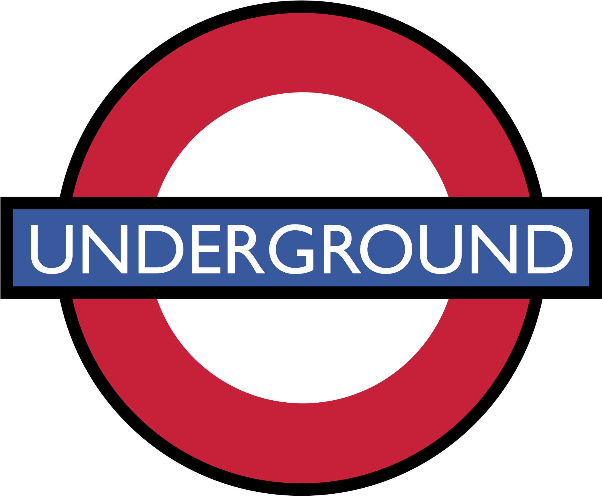 London Underground Clip Art - Png Download (2400x2400), Png Download