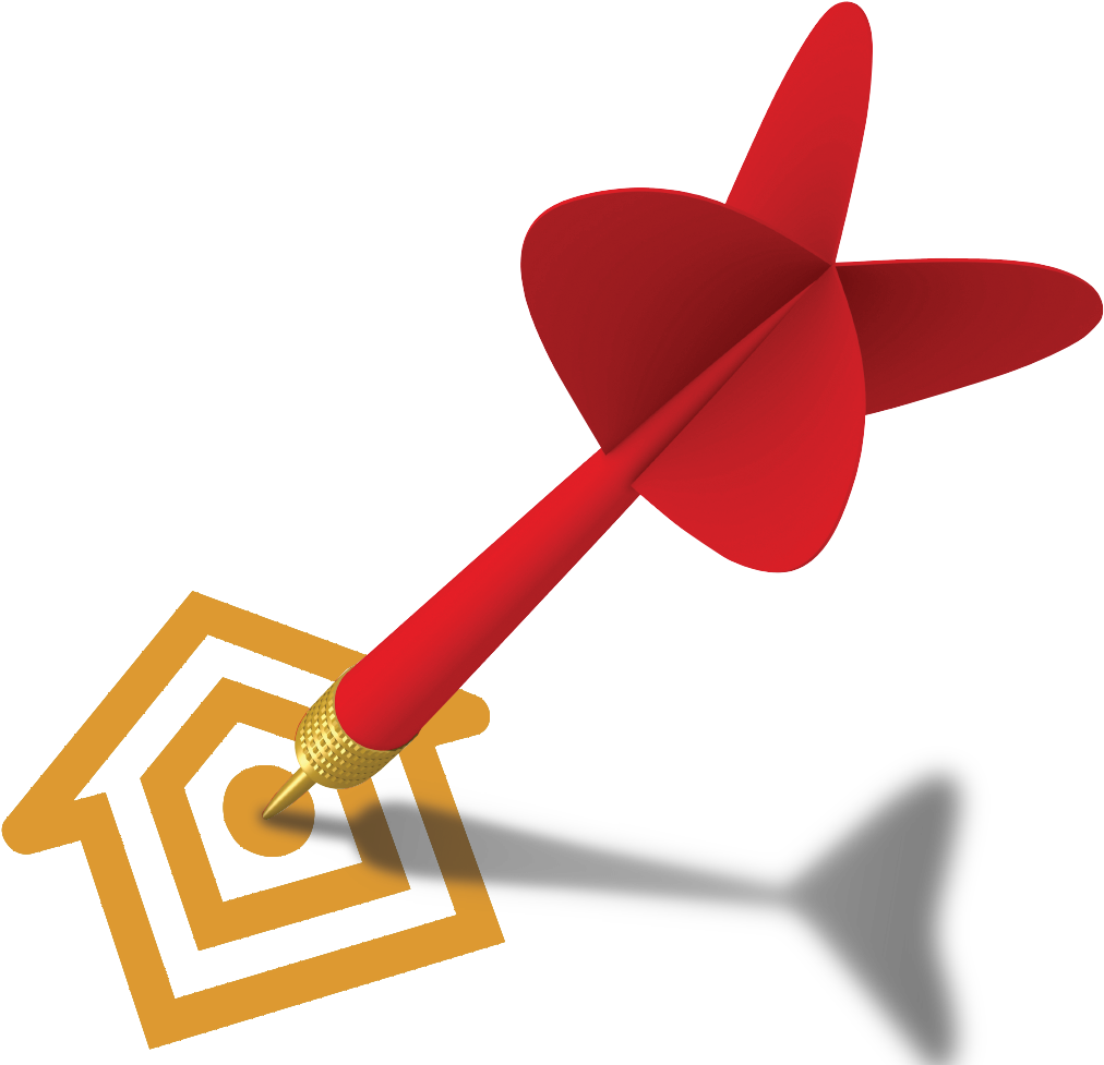 Birmingham Alabama Realtysouth's - Dart Clipart - Png Download (1075x985), Png Download