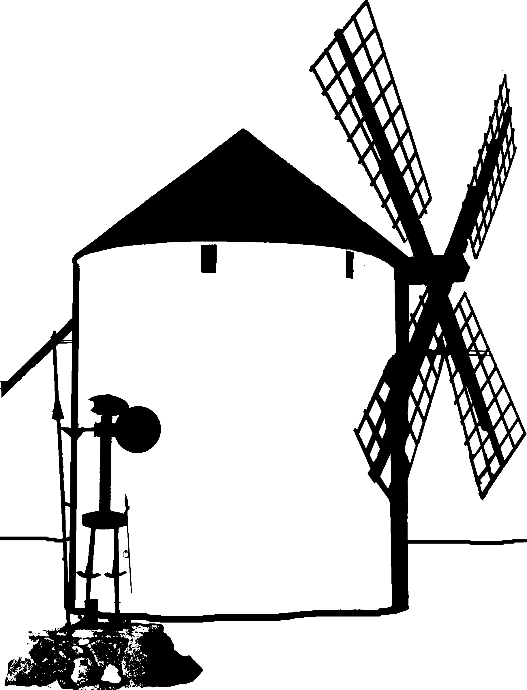 Tratamiento De La Imagen Gimp Tu Instituto - Windmill Clipart (1827x2394), Png Download