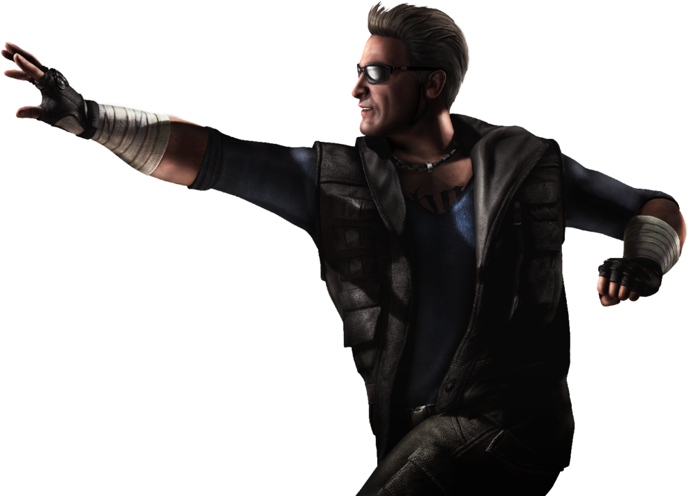Image - Johnny Cage Clipart (1024x733), Png Download