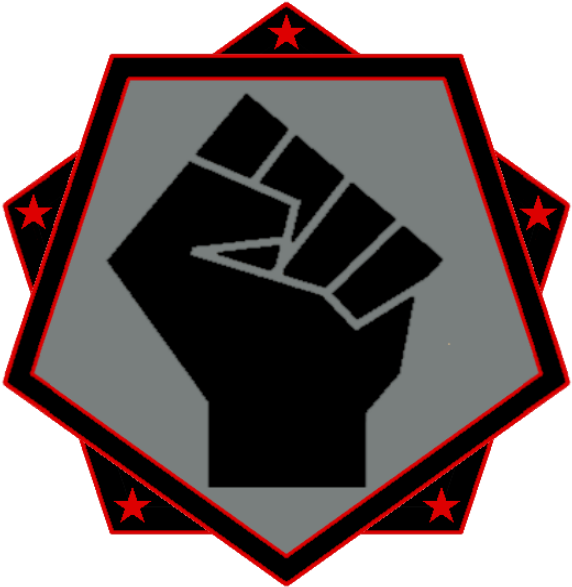 Just Cause Clipart Png - Rasta Black Power Fist Transparent Png (632x596), Png Download