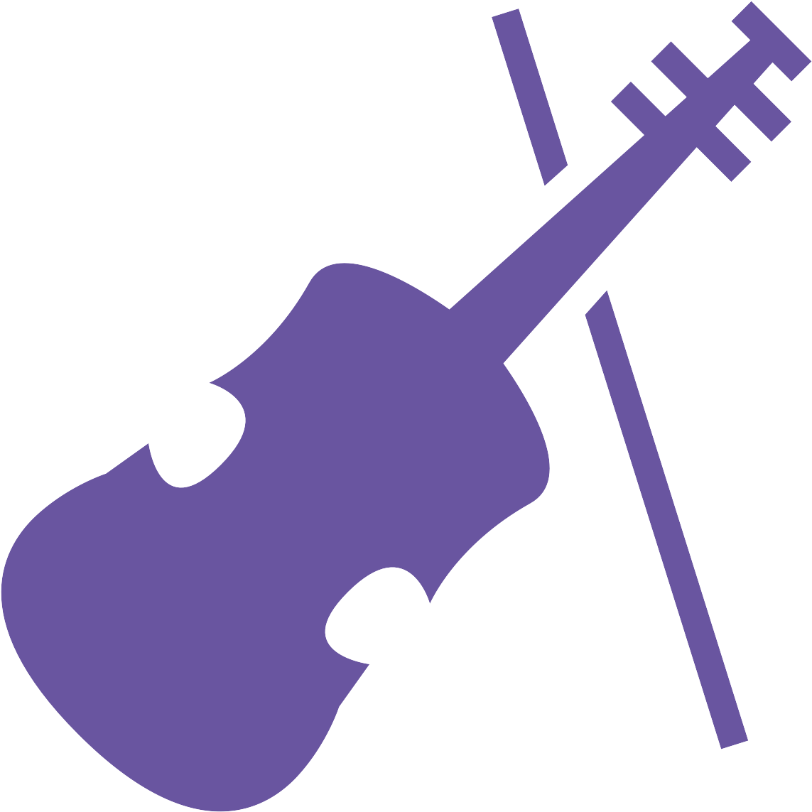 2nd Violin Clipart (1200x1200), Png Download