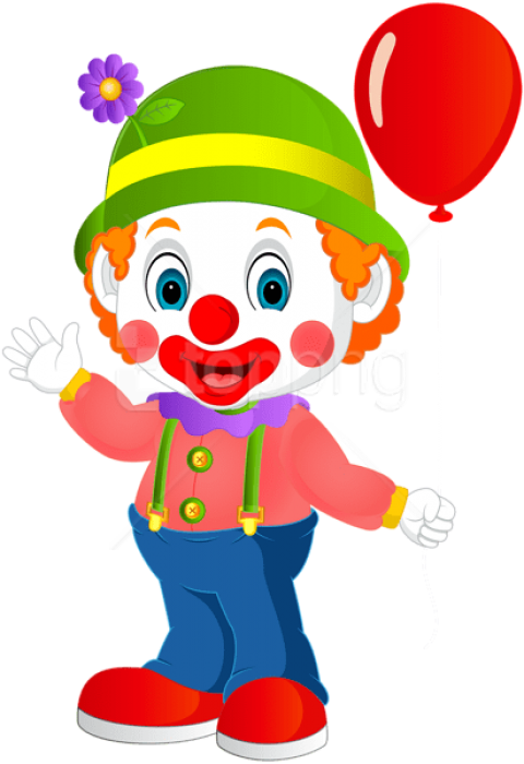 Cute Png Images - Clown Clipart Png Transparent Png (480x700), Png Download