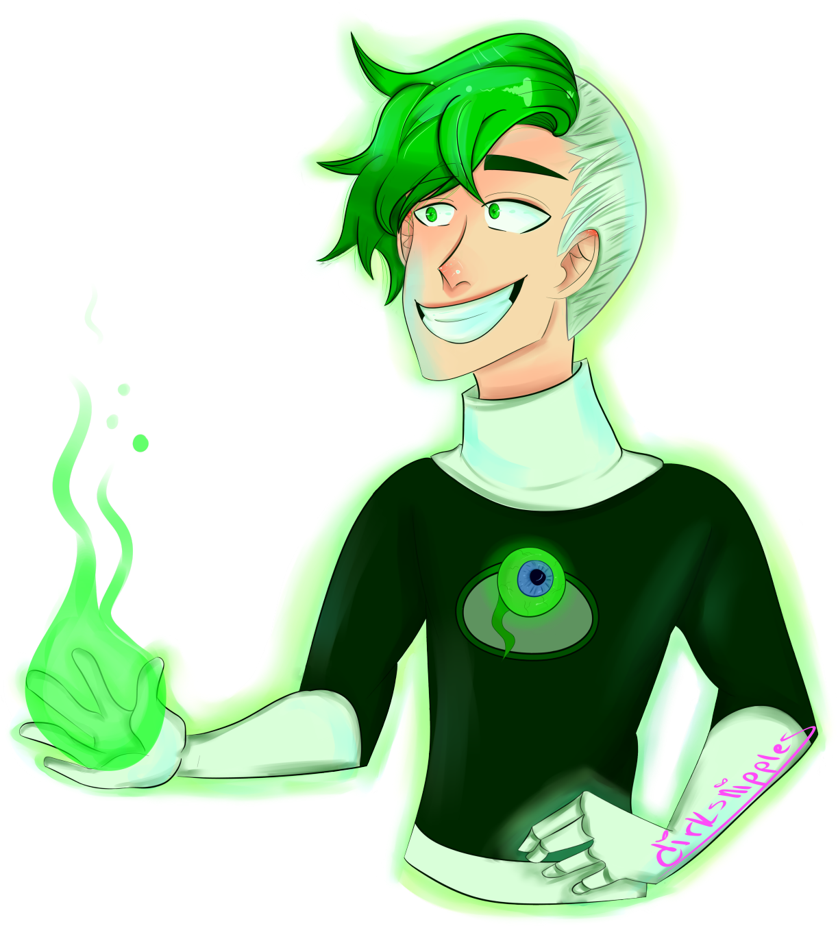 Recently Started Watching Jacksepticeye, And I Have - Cartoon Clipart (1280x1491), Png Download