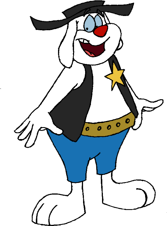 Deputy Dawg🐺 - Cartoon Clipart (639x831), Png Download