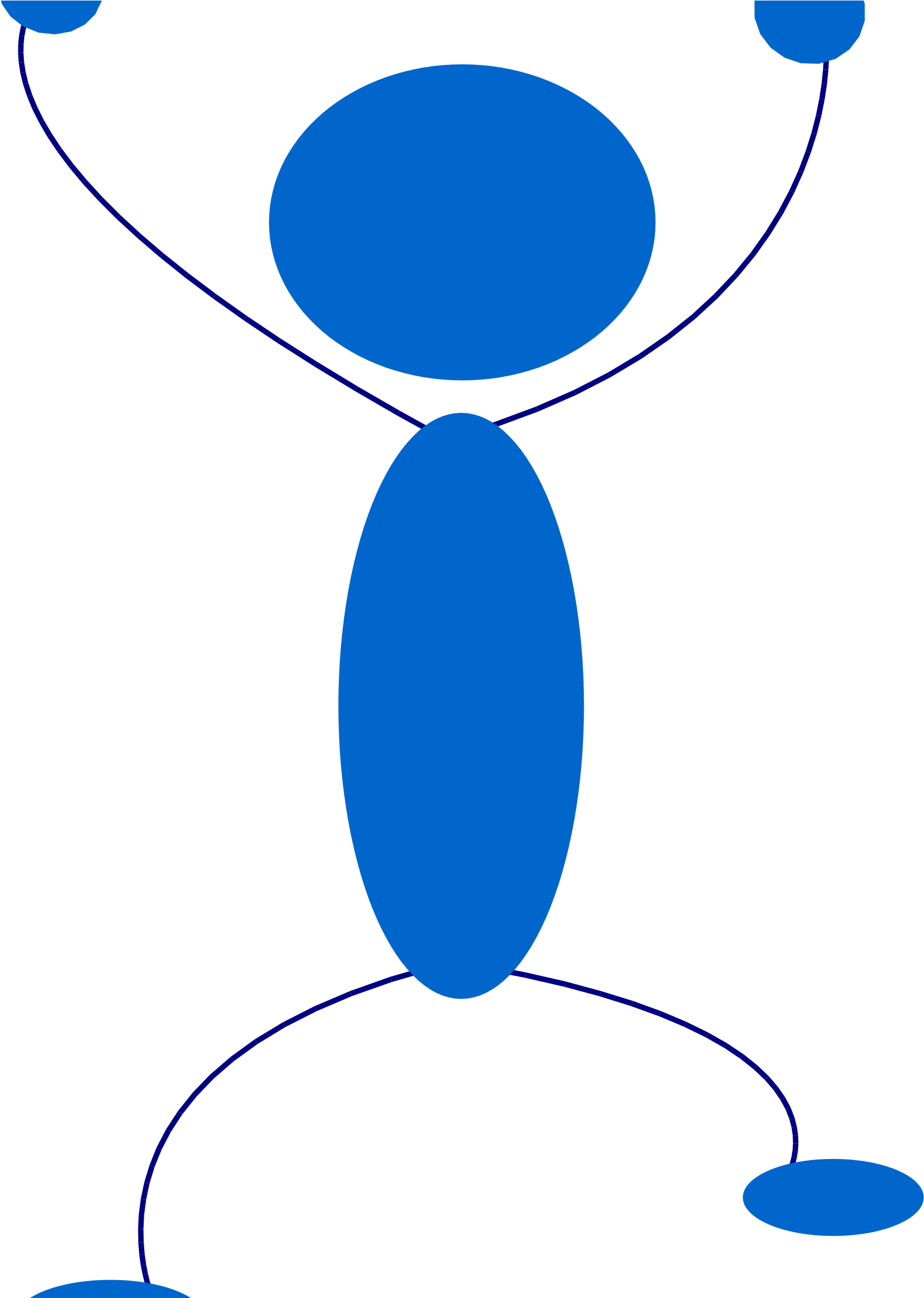 Blueman 201 Clip Art - Clip Art - Png Download (574x800), Png Download