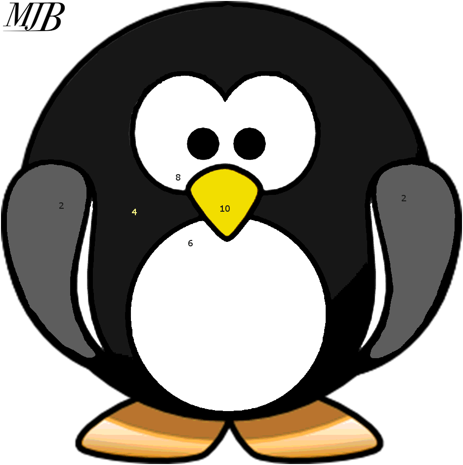Cartoon Penguin Clipart Penguin Clip Art - Colors Of A Penguin - Png Download (900x903), Png Download