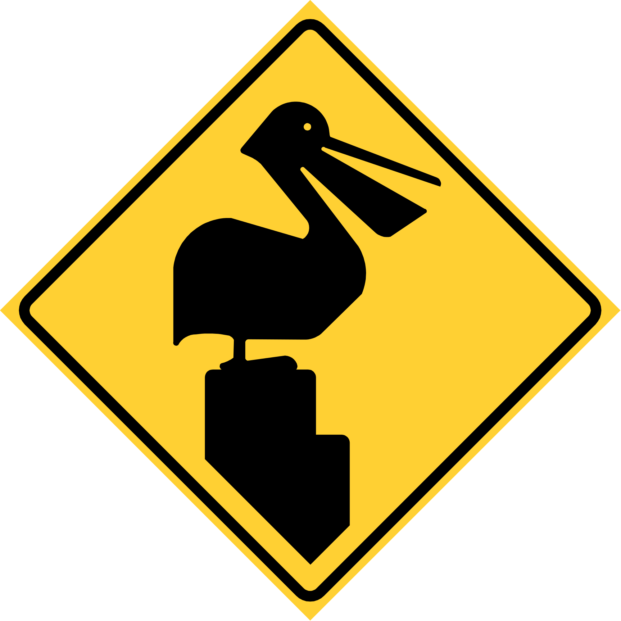Open - Winding Right Road Signs Clipart (2000x2000), Png Download