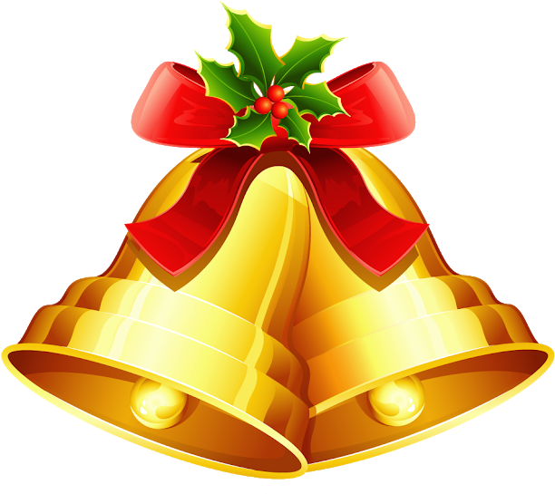Campanas De Navidad - Bell For Christmas Decorations Clipart (640x584), Png Download