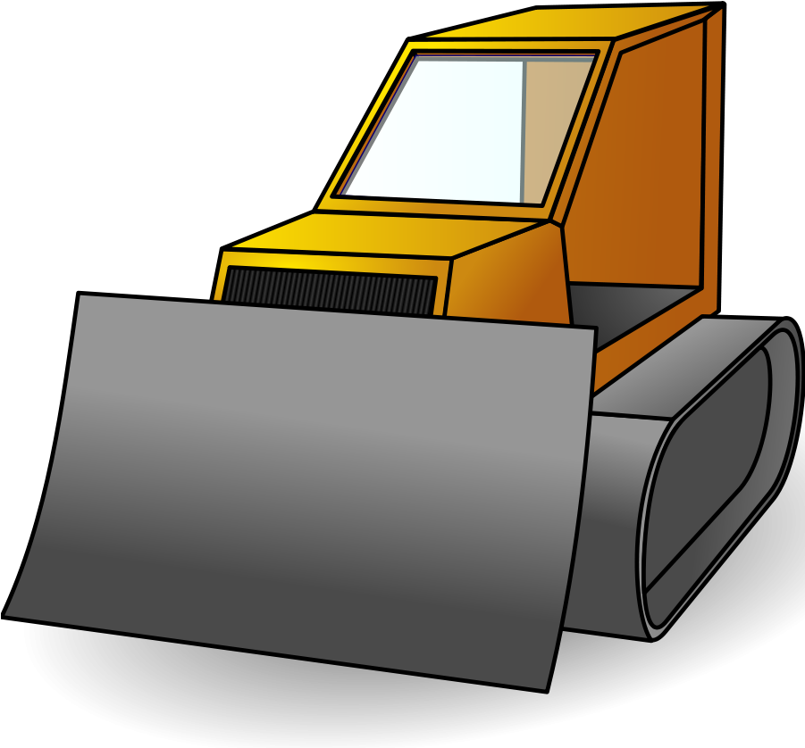 This Free Clip Arts Design Of Bulldozer Png Transparent Png (900x900), Png Download