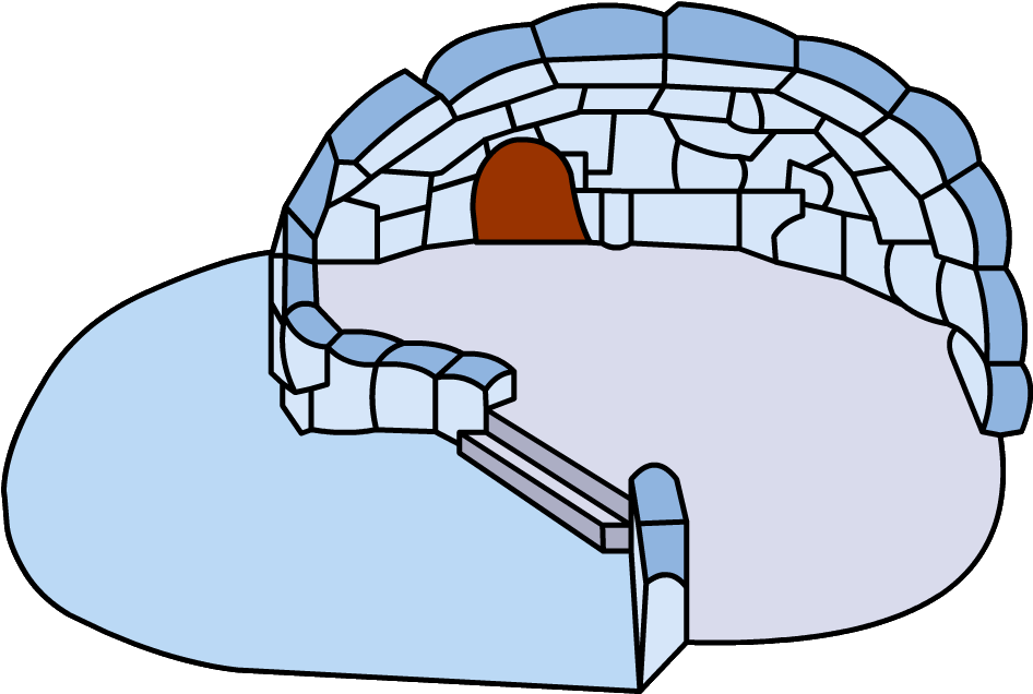 Clip Arts Related To - Pink Igloo Club Penguin - Png Download (973x675), Png Download