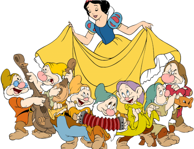 Dwarf Clipart Snow White's - Snow White And Dwarfs - Png Download (640x480), Png Download