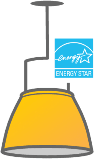 Not Only Do They Distribute Light More Efficiently - Energy Star Clipart (1200x630), Png Download