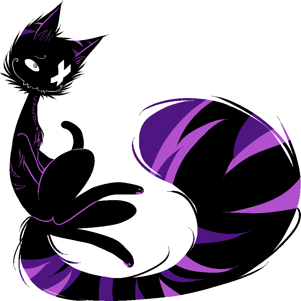 Cheshire Cat Clipart - Female Cheshire Cat Anime - Png Download (972x978), Png Download