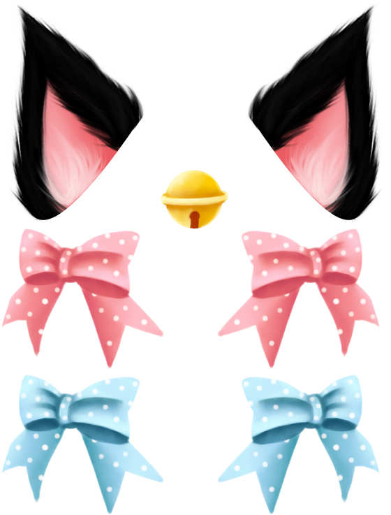 Clip Art Cat Ears Clipart Library - Png Download (560x737), Png Download