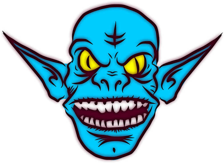 Monster Head Png Clipart (788x574), Png Download