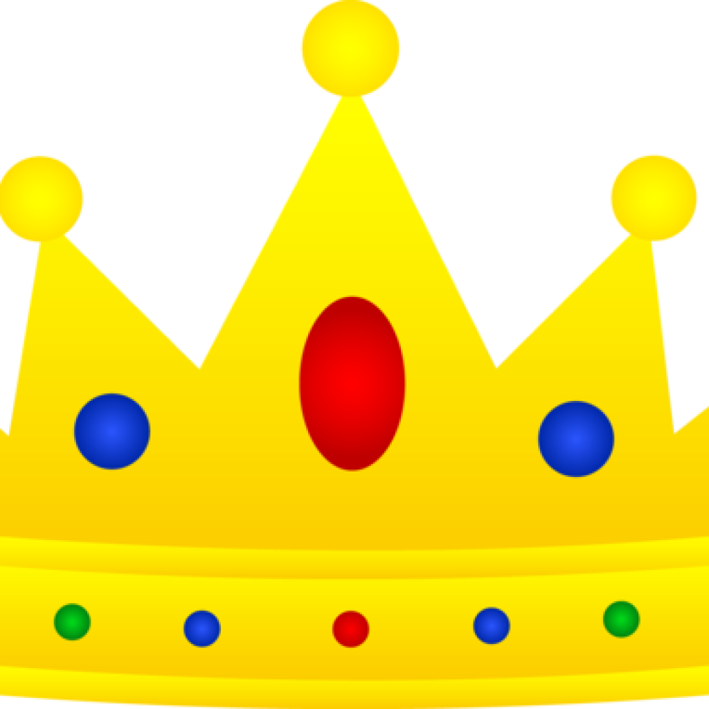 Crown Clipart Royal Clip Art Golden With Jewels Free - Clip Art - Png Download (1024x1024), Png Download