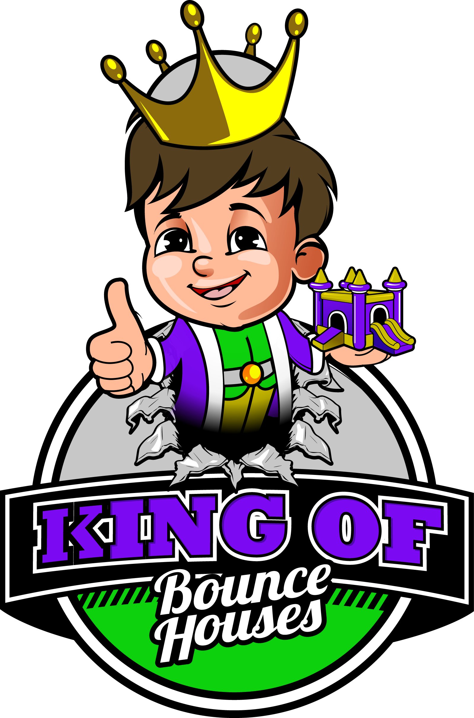 Inflatable Castle Clipart (1599x2422), Png Download