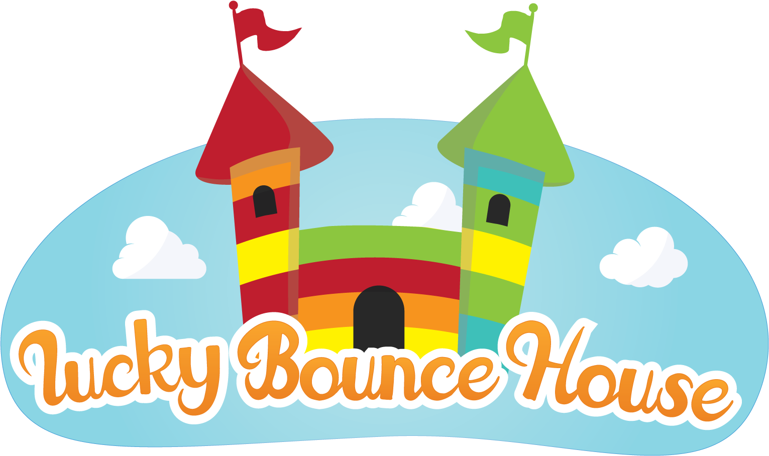 Logo Lucky House Clipart (1563x953), Png Download