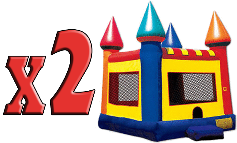 Fall Package - Bounce House Clipart (829x622), Png Download