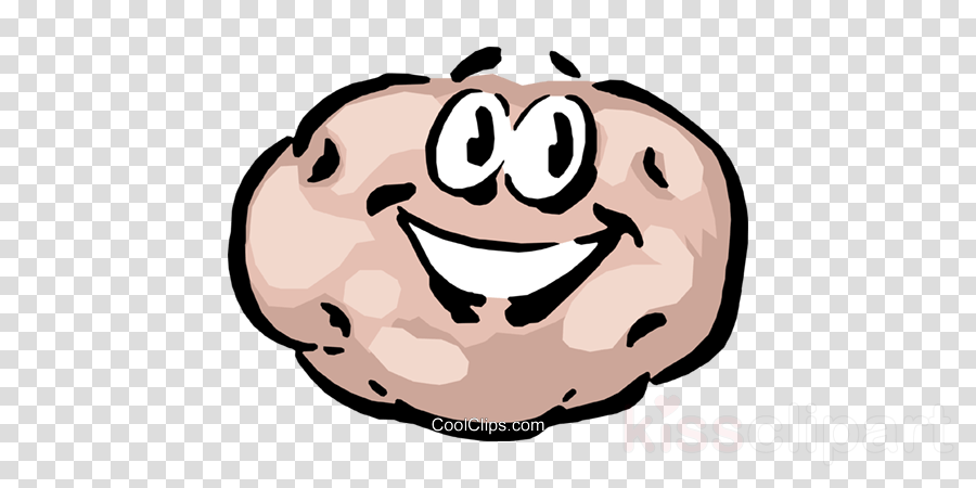 Potato Coloring Clipart (900x450), Png Download