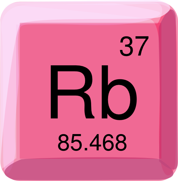 Rubidium Element Clipart (588x598), Png Download