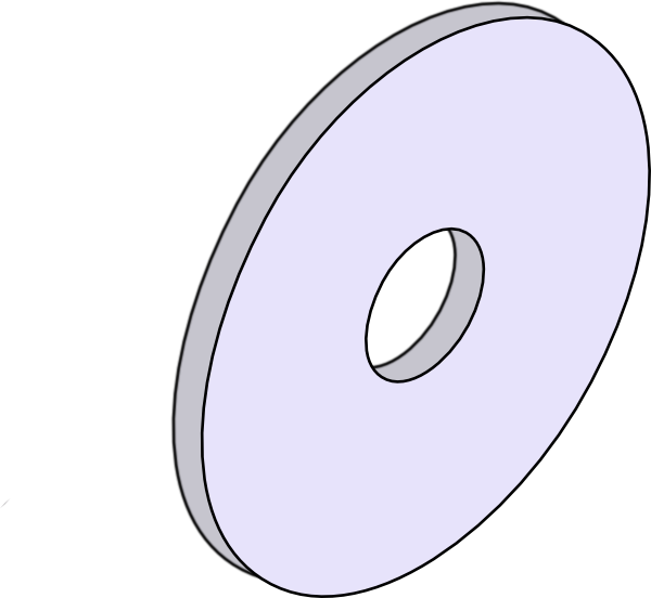 Washer 20clipart - Circle - Png Download (600x552), Png Download