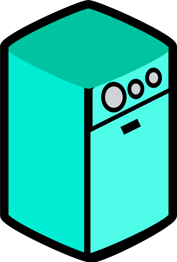 Vector Clip Art - Washing Machine Clip Art - Png Download (600x886), Png Download