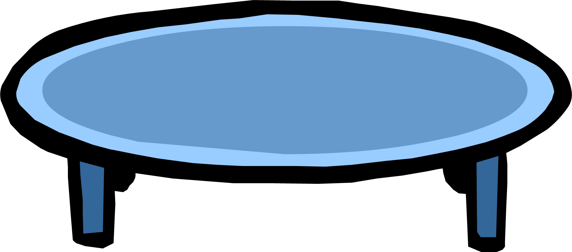 Table Clipart Tea Table - Png Download (1929x850), Png Download