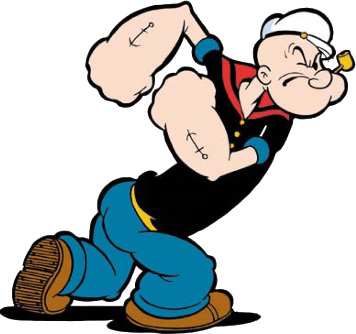 Popeye Transparent Png Corn Cob Pipe Popeye Clipart Full Size