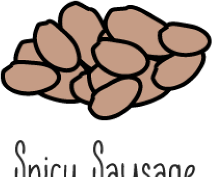 Pizza Clipart Sausage - Png Download (640x480), Png Download