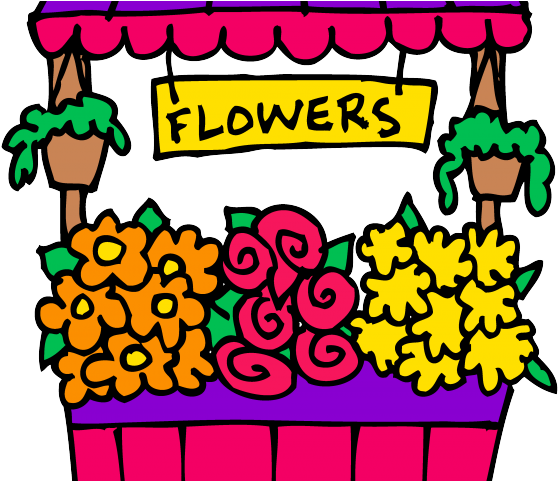 Store Clipart Pizza Shop - Flower Shop Png Transparent Png (640x480), Png Download