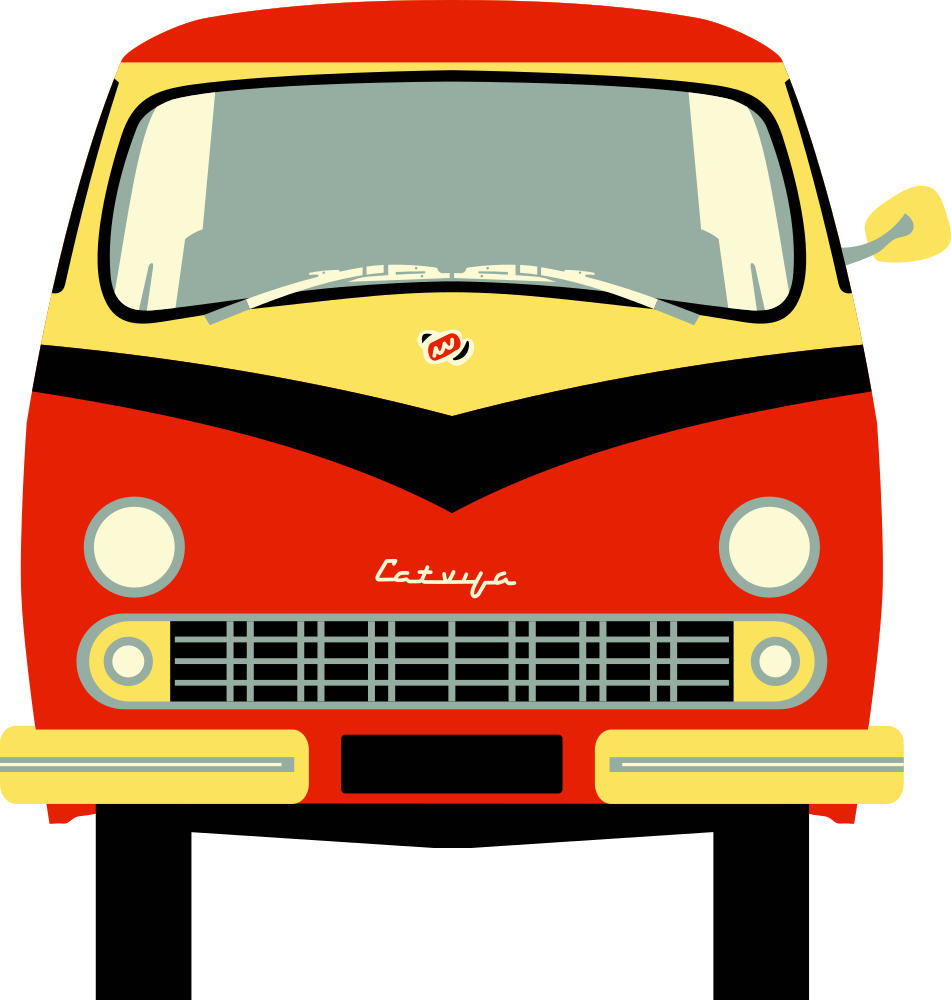Mini Van Vector Clipart (564x593), Png Download