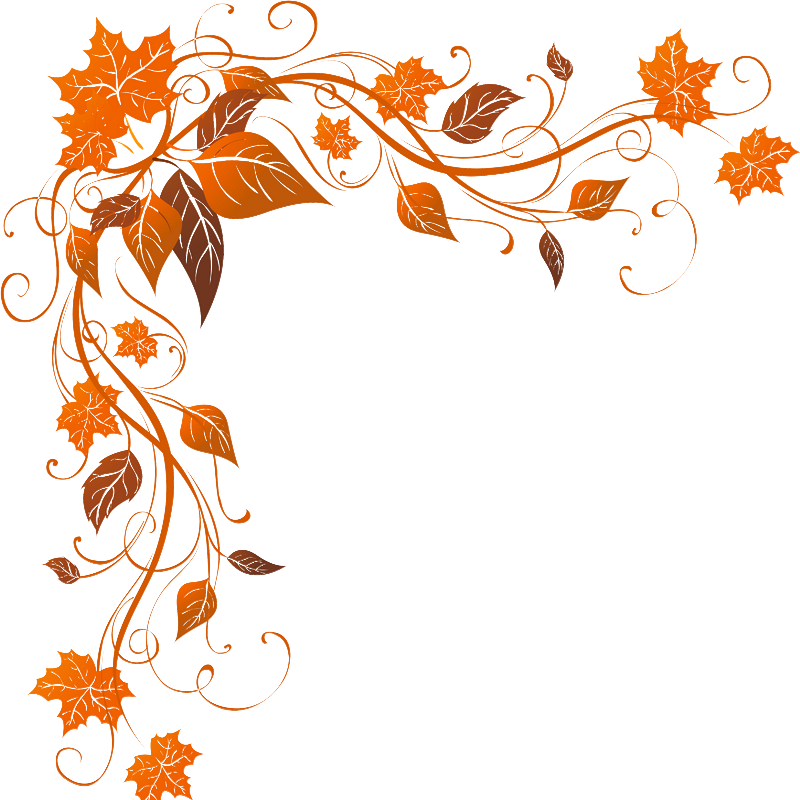 Image Du Blog Loveferrari - Fall Leaves Corner Clip Art - Png Download (800x800), Png Download