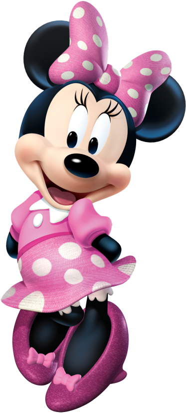 Free Minnie Mouse Clip Art Mickey Mouse Parties, Mickey - Minnie Mouse - Png Download (384x831), Png Download