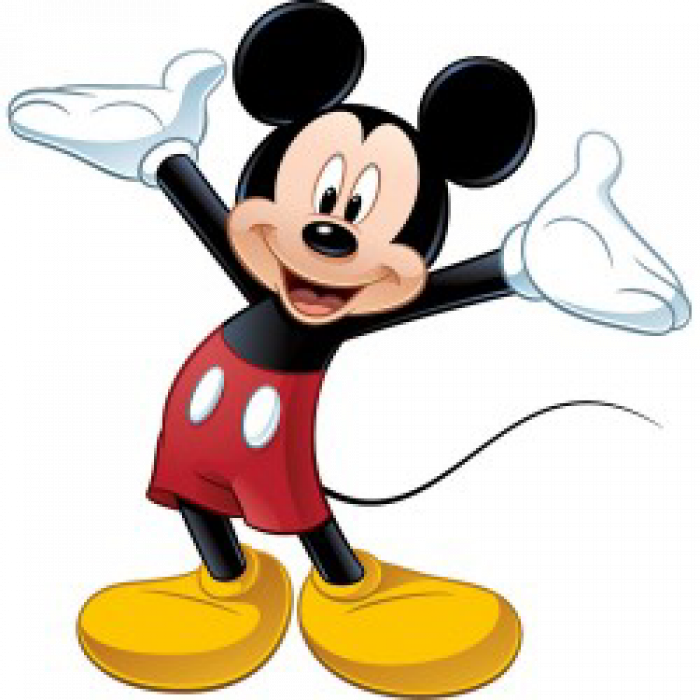 Sticker Of Mickey Mouse Clipart Mickey Mouse Minnie - Room Mates Mickey & Friends Mickey Mouse Peel & - Png Download (700x700), Png Download