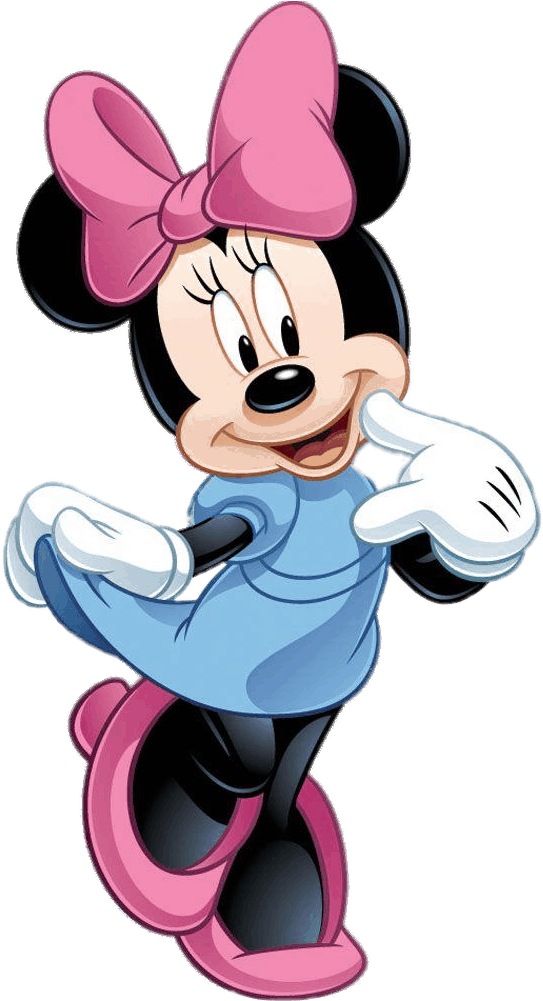 Minie Imagens Para Montagens Digitais - Roommates Mickey &amp; Friends - Minnie Mouse Peel Clipart (900x1440), Png Download