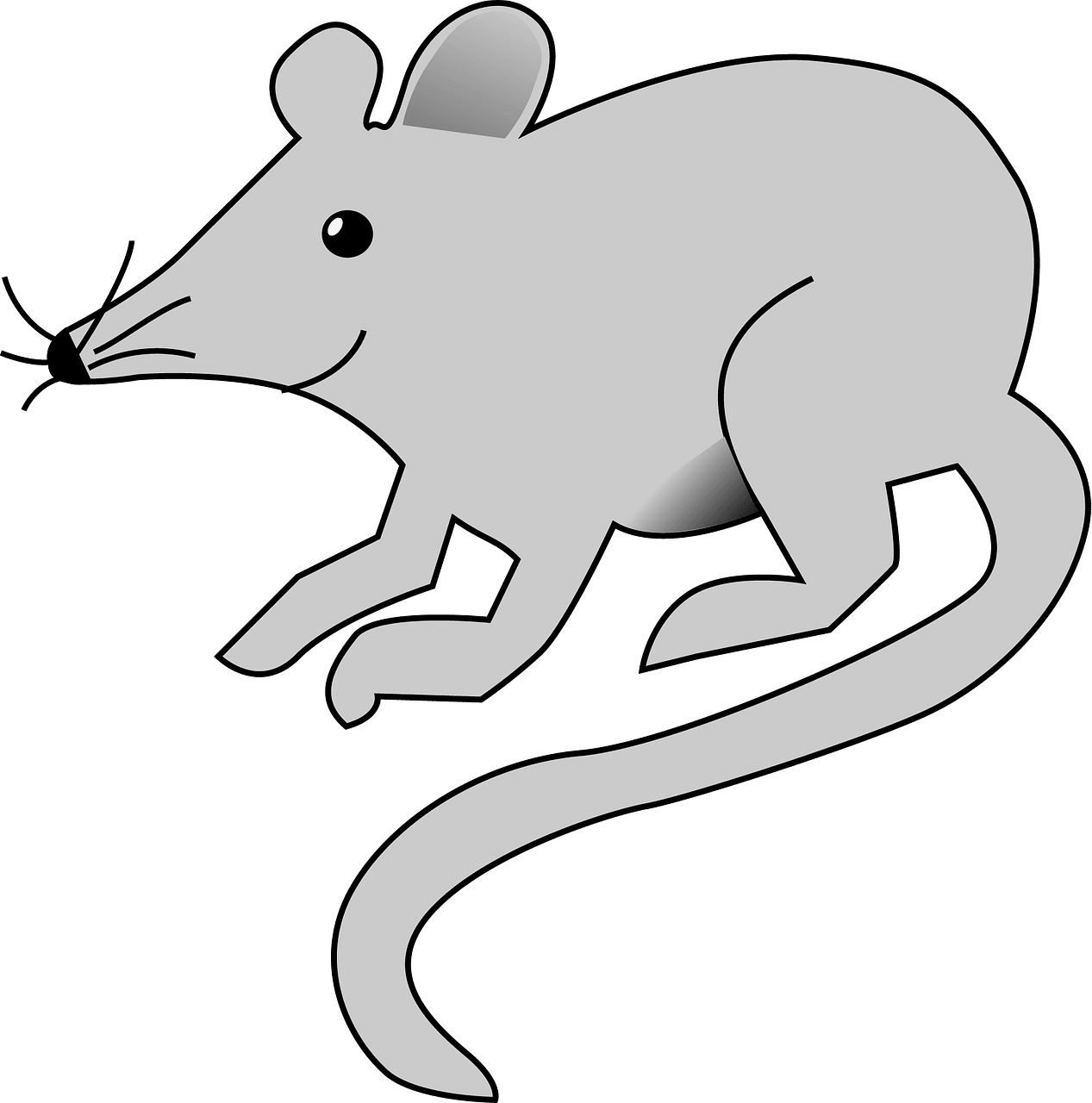 Free Mouse - Mouse Cartoon Transparent Background Clipart (792x800), Png Download