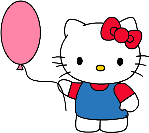 Hello Kitty Clip Art - Hello Kitty Is Watching You - Png Download (600x541), Png Download