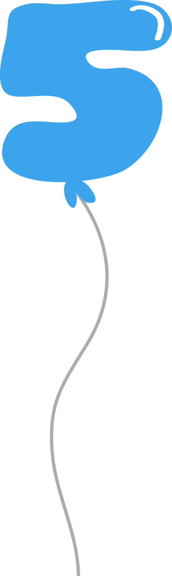 Math Numbers, Monster Party, Balloon Box, 5th Birthday, - Monstros Sa Numeros Clipart (597x2000), Png Download