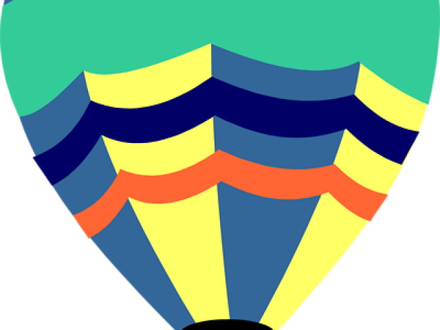 Hot Air Balloon Clipart Png Transparent Png (640x480), Png Download