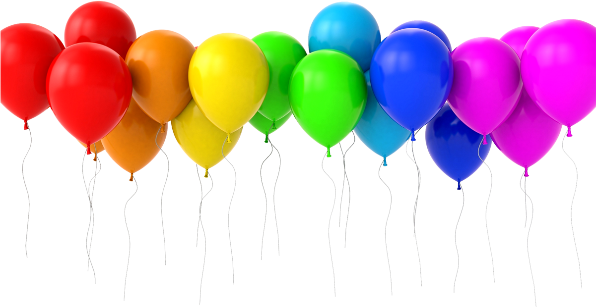 Balloon Border - Balloon Blast Clipart (1200x675), Png Download