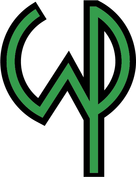 Cropped Logo For Walking Palm Clipart (598x598), Png Download