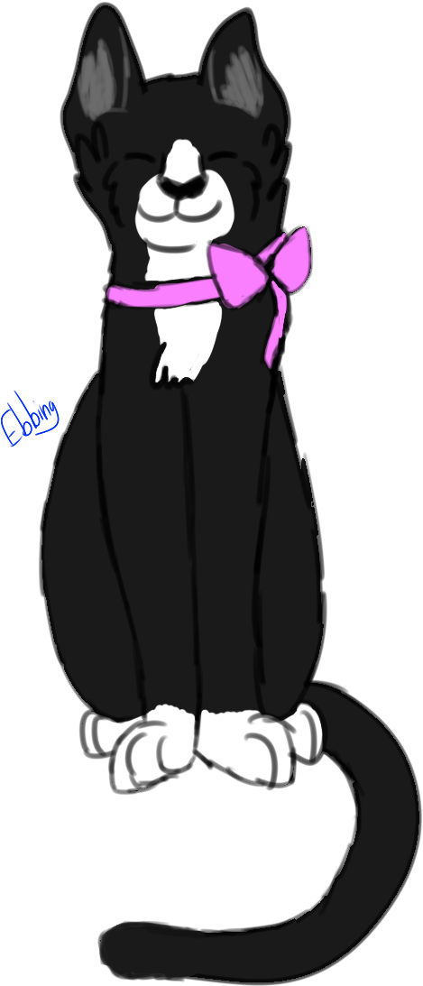 Proud Kitty [oreo] - Cartoon Clipart (800x1150), Png Download