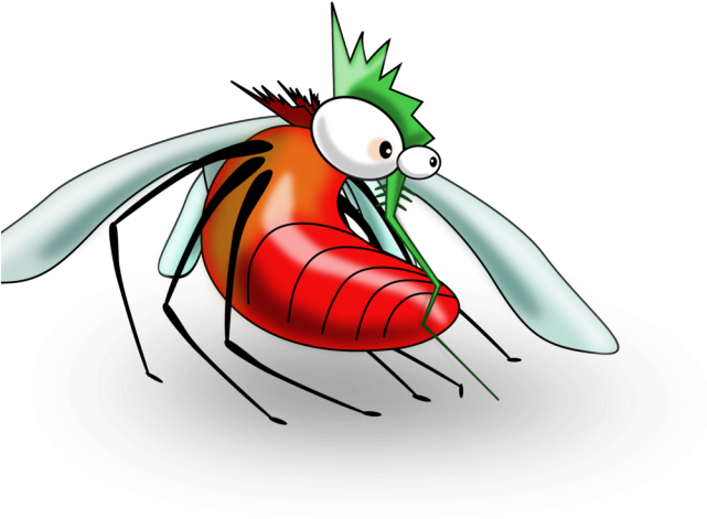 Mosquito Clipart Pesky - Mosquitoes Cartoon Clipart - Png Download (640x480), Png Download