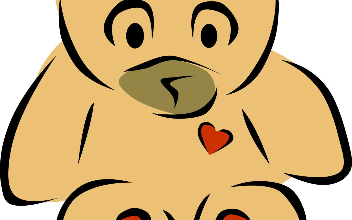 Teddy Bear Clip Art - Png Download (1440x900), Png Download