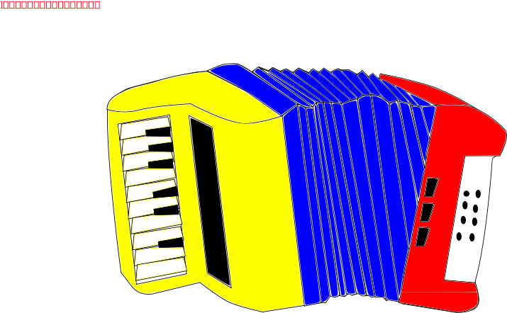 How To Set Use Acordeon Colombiano Clipart , Png Download - Musical Keyboard Transparent Png (715x442), Png Download